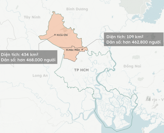 Củ Chi, Hóc Môn - vùng đất 'nhiều dự án treo'